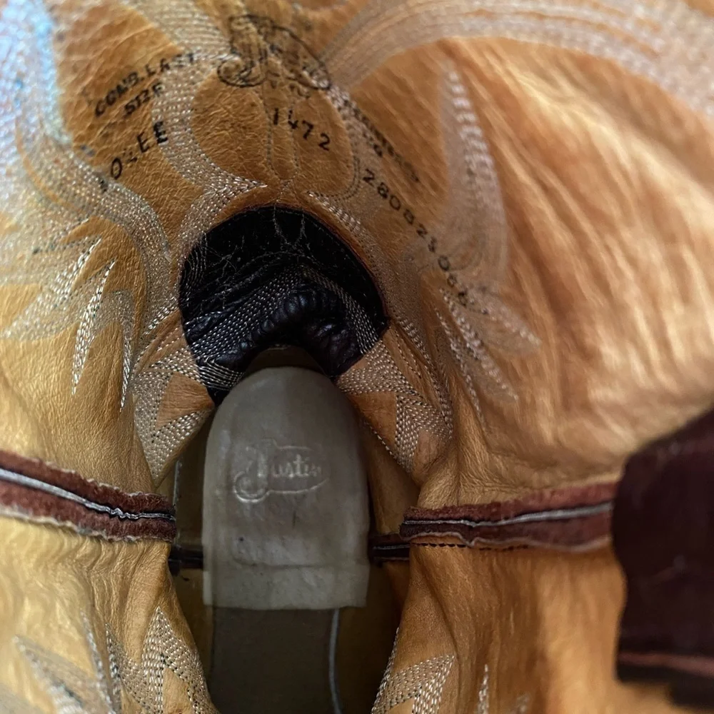 Justin Boots pre owned
